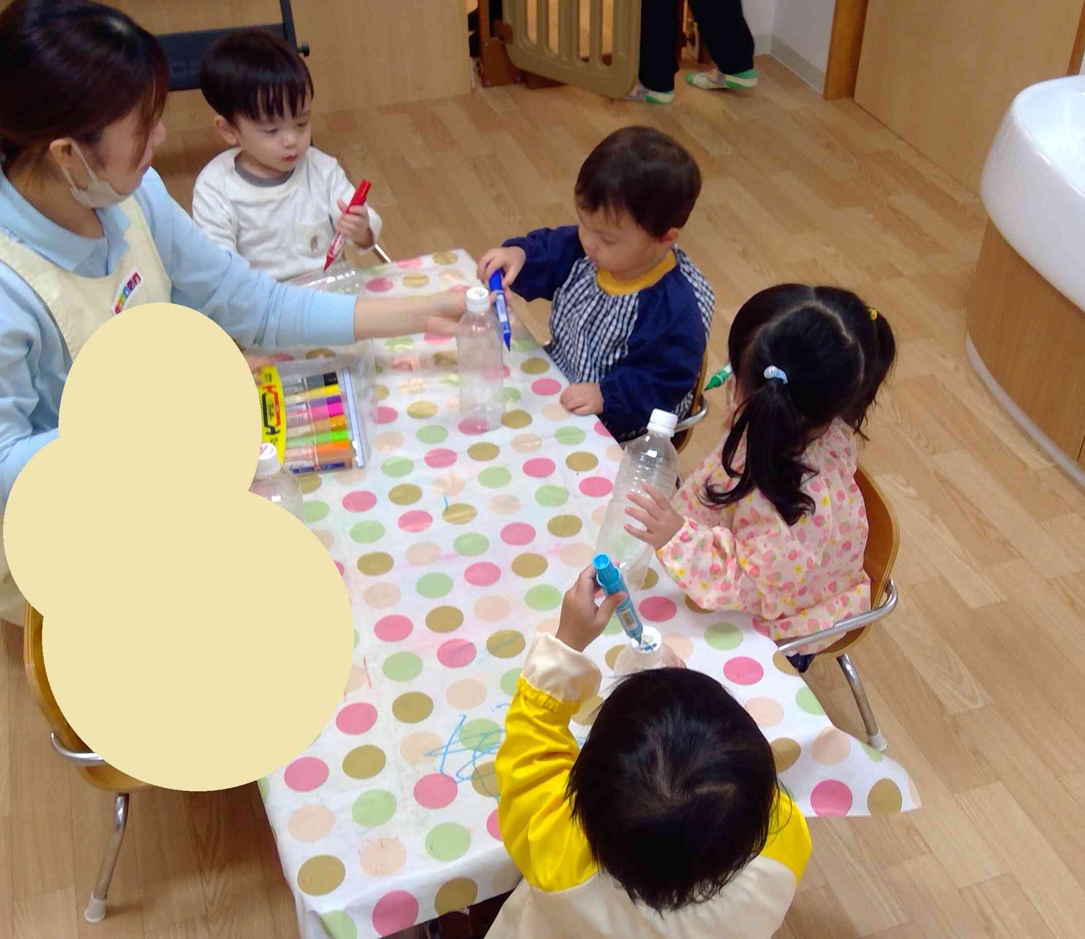 色水あそびをしました☆
