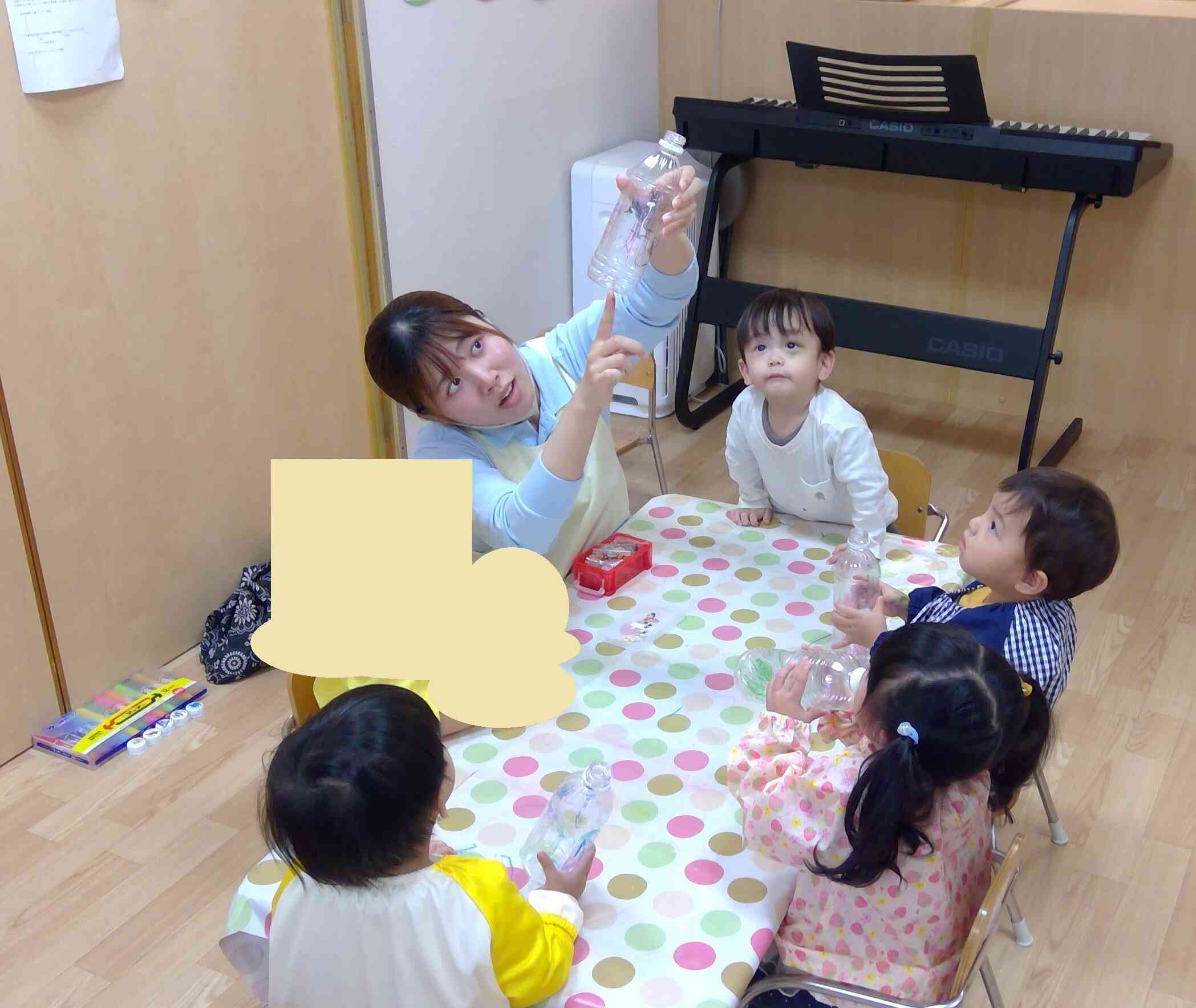 色水あそびをしました☆続いては～