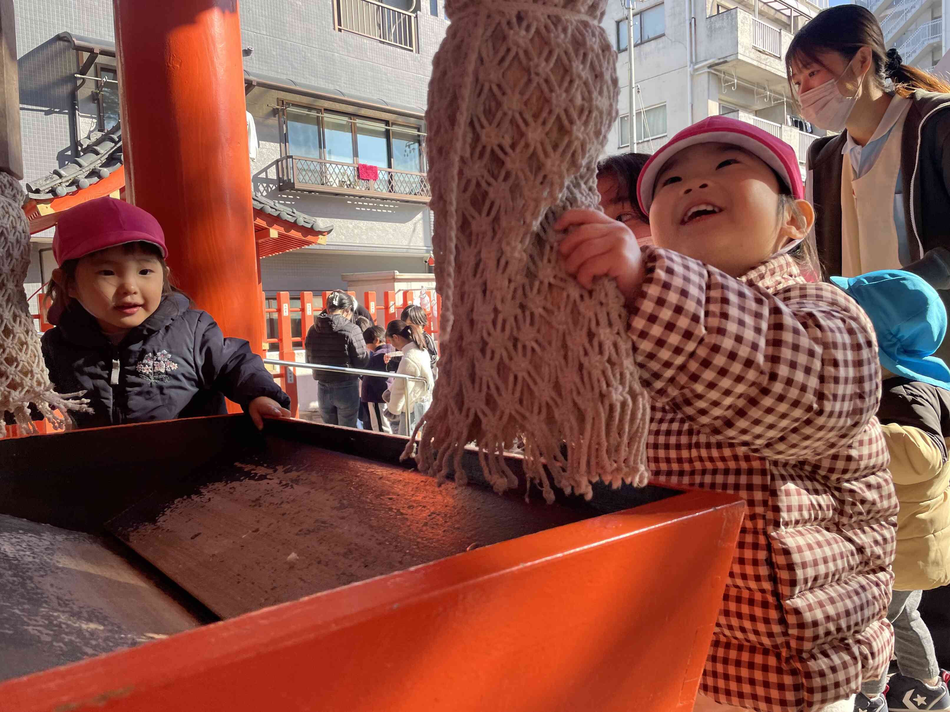 鈴をならして～(^^♪