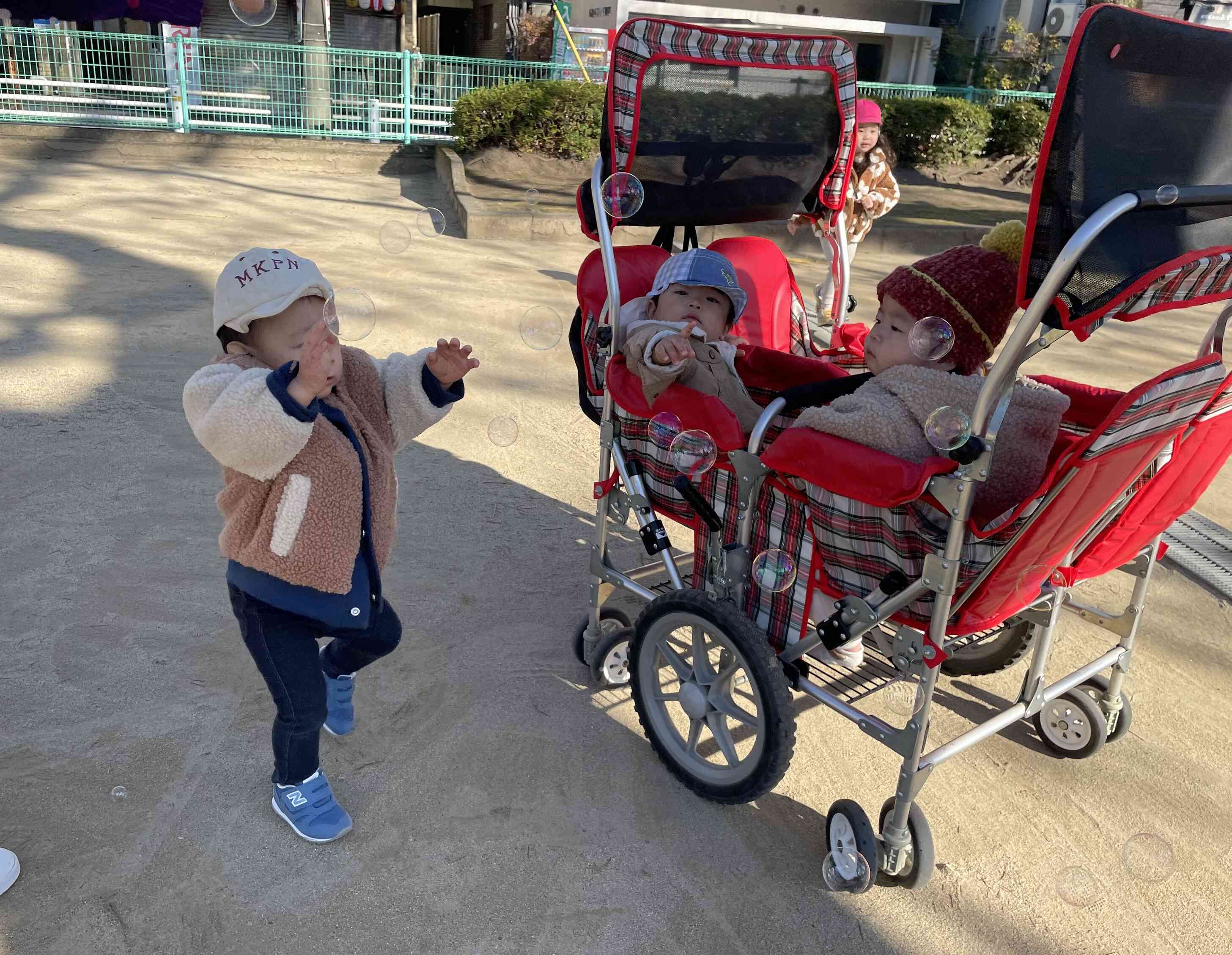 公園へ行きました☆