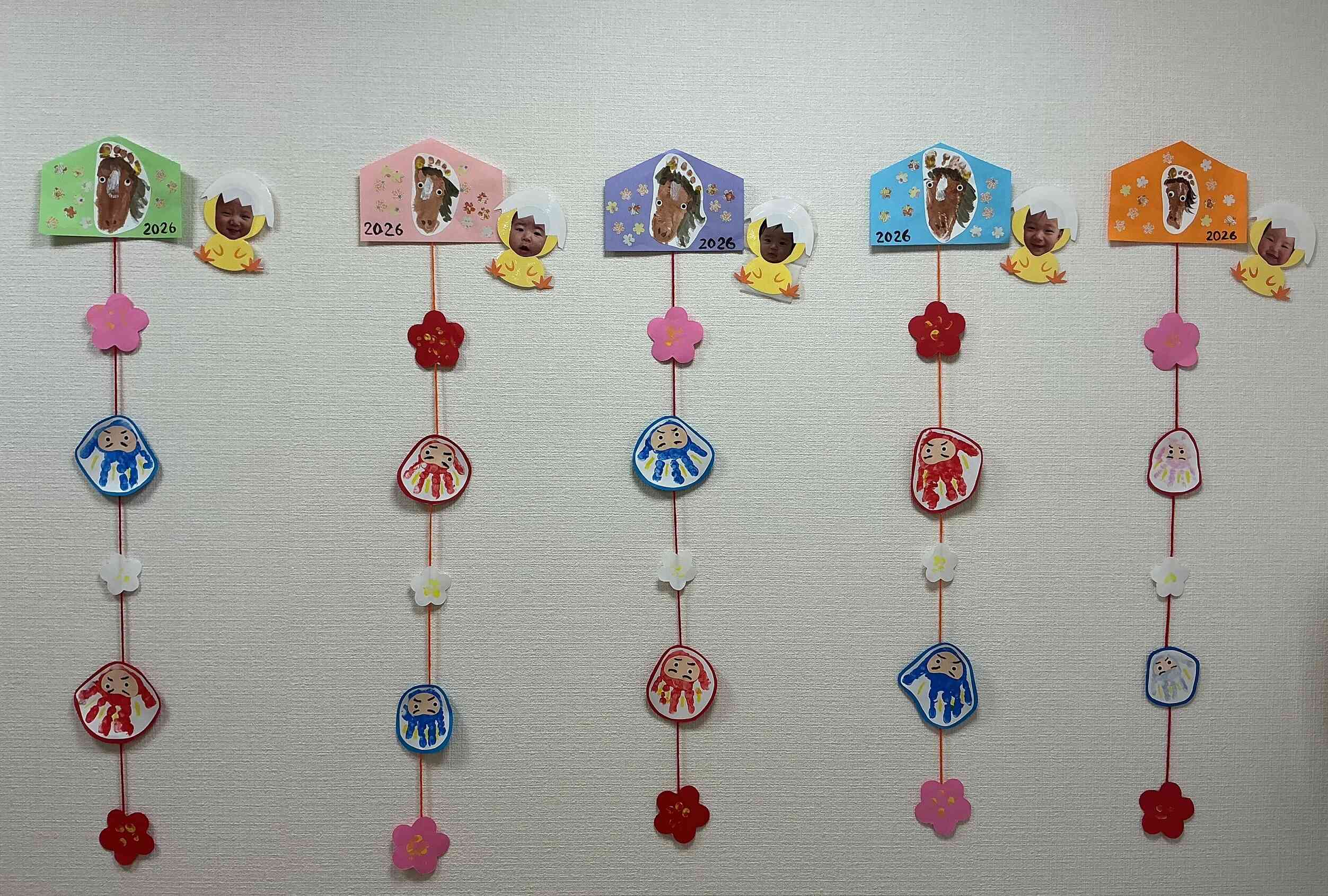 1月壁面のご紹介を☆