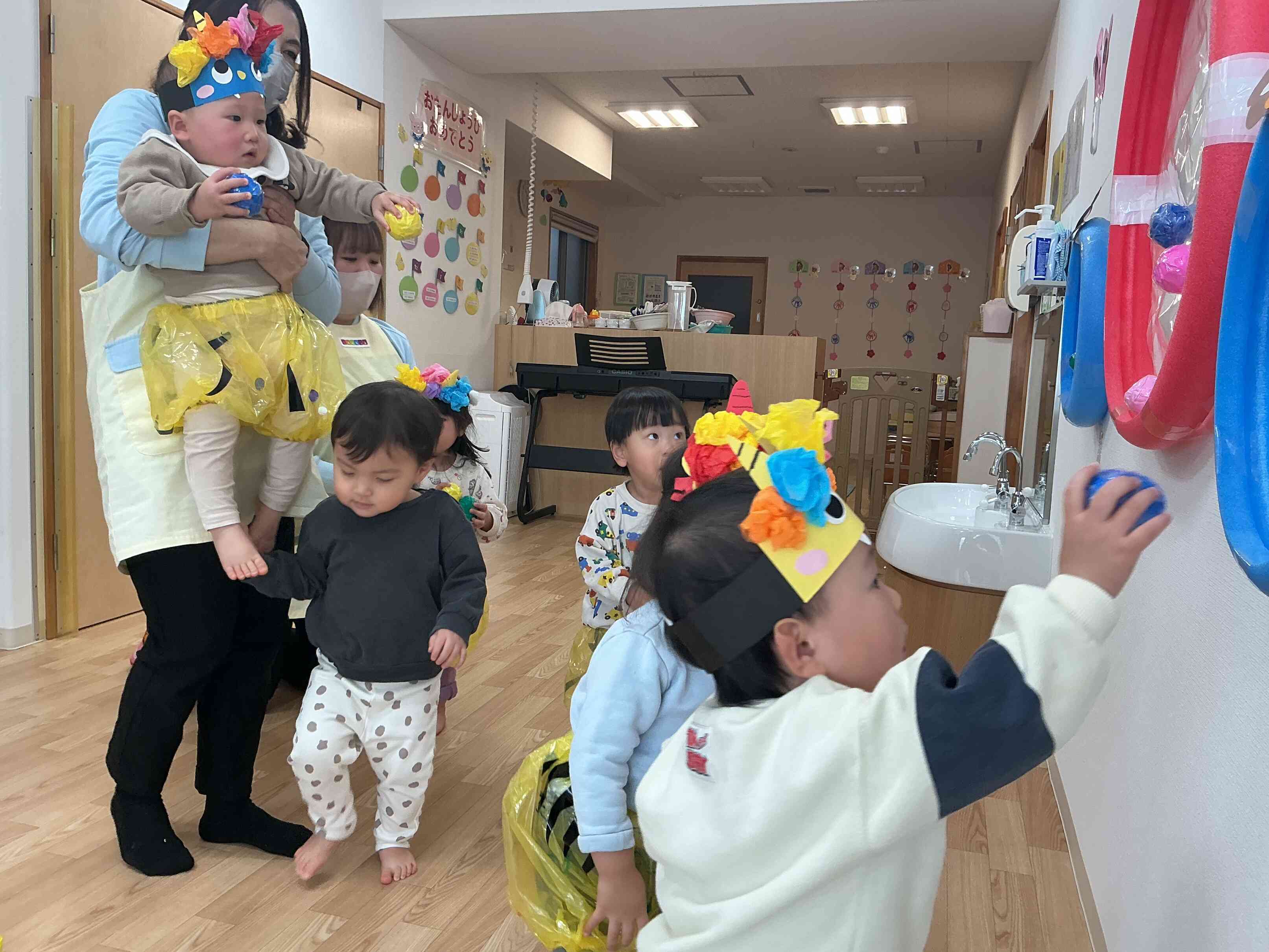 優しくお口に運んでくれました☆