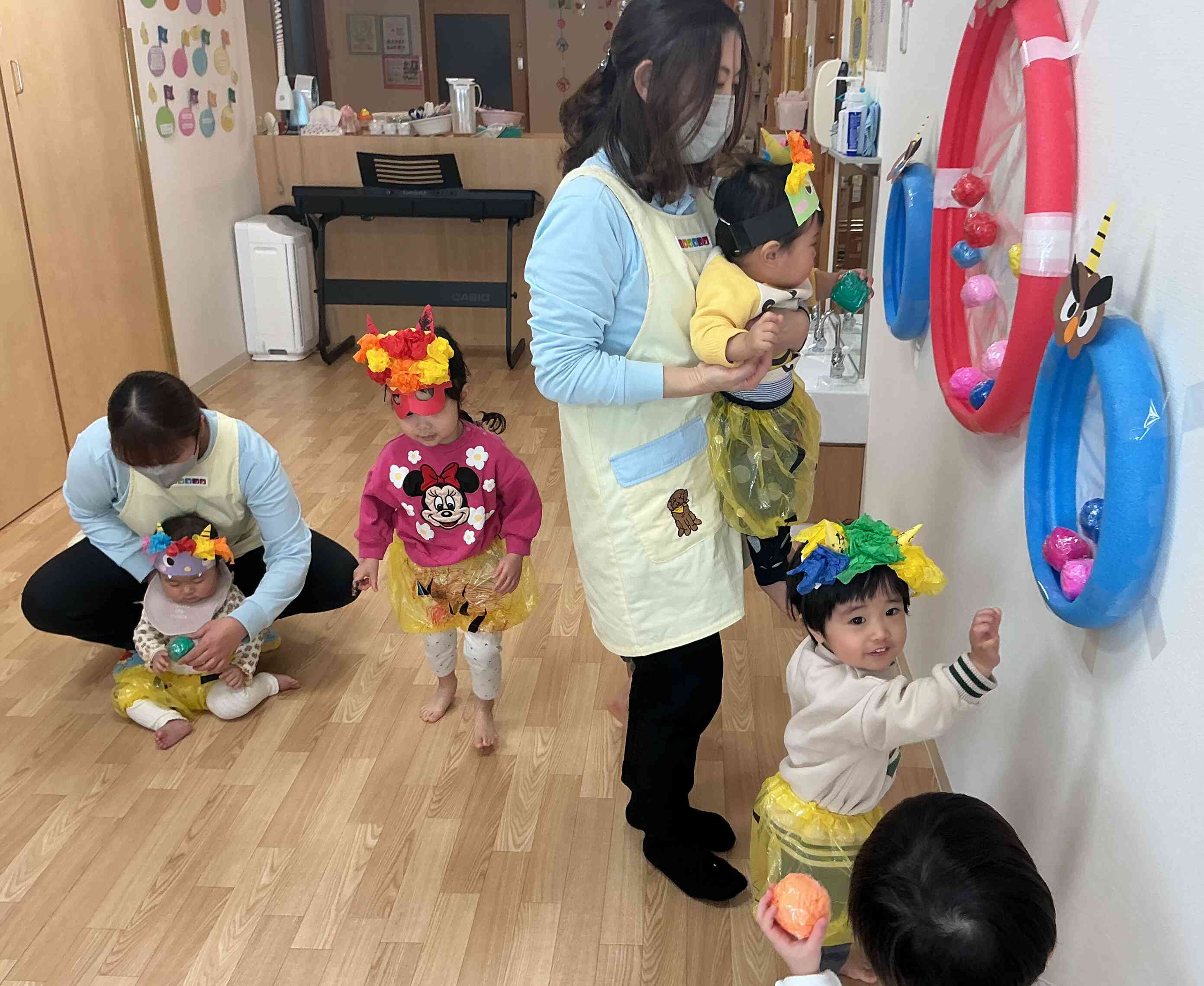 先生と一緒に僕もジャーンプ♪