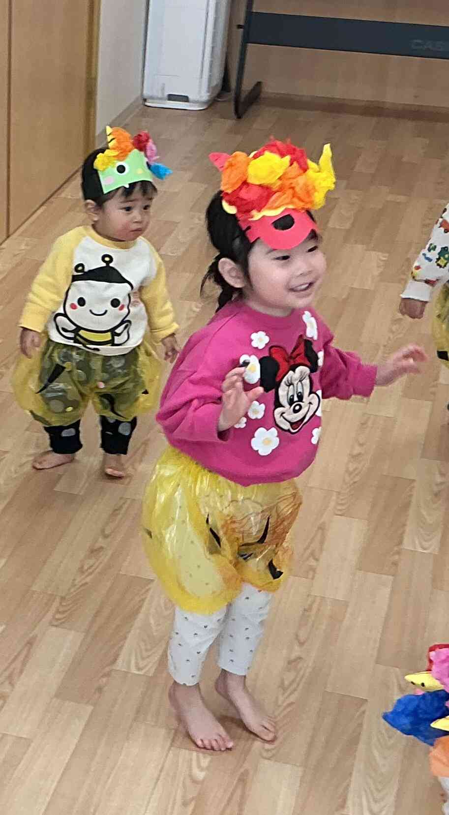 ボールをぽんっとなげて～(^^)/