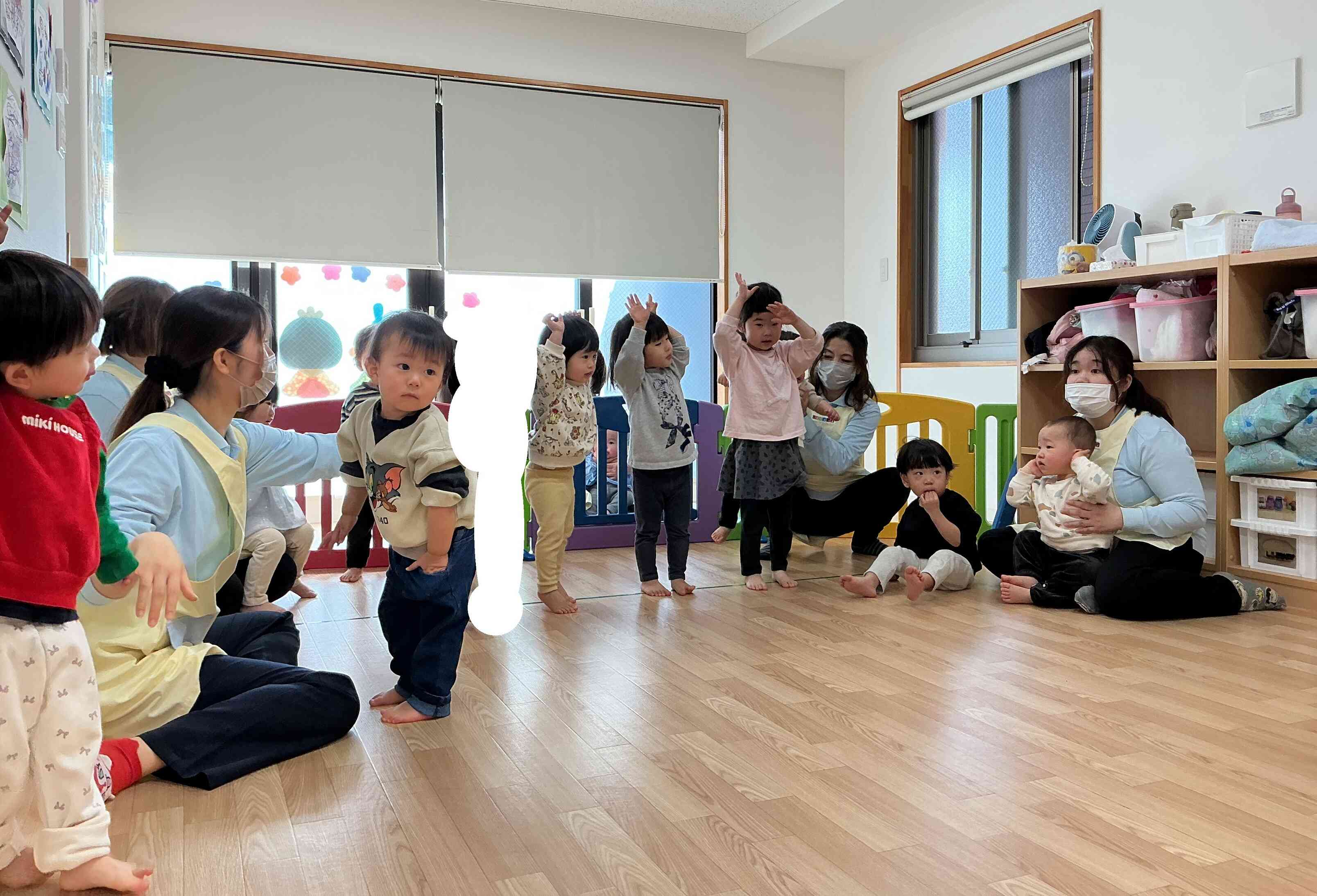 リズムあそびをしました☆②