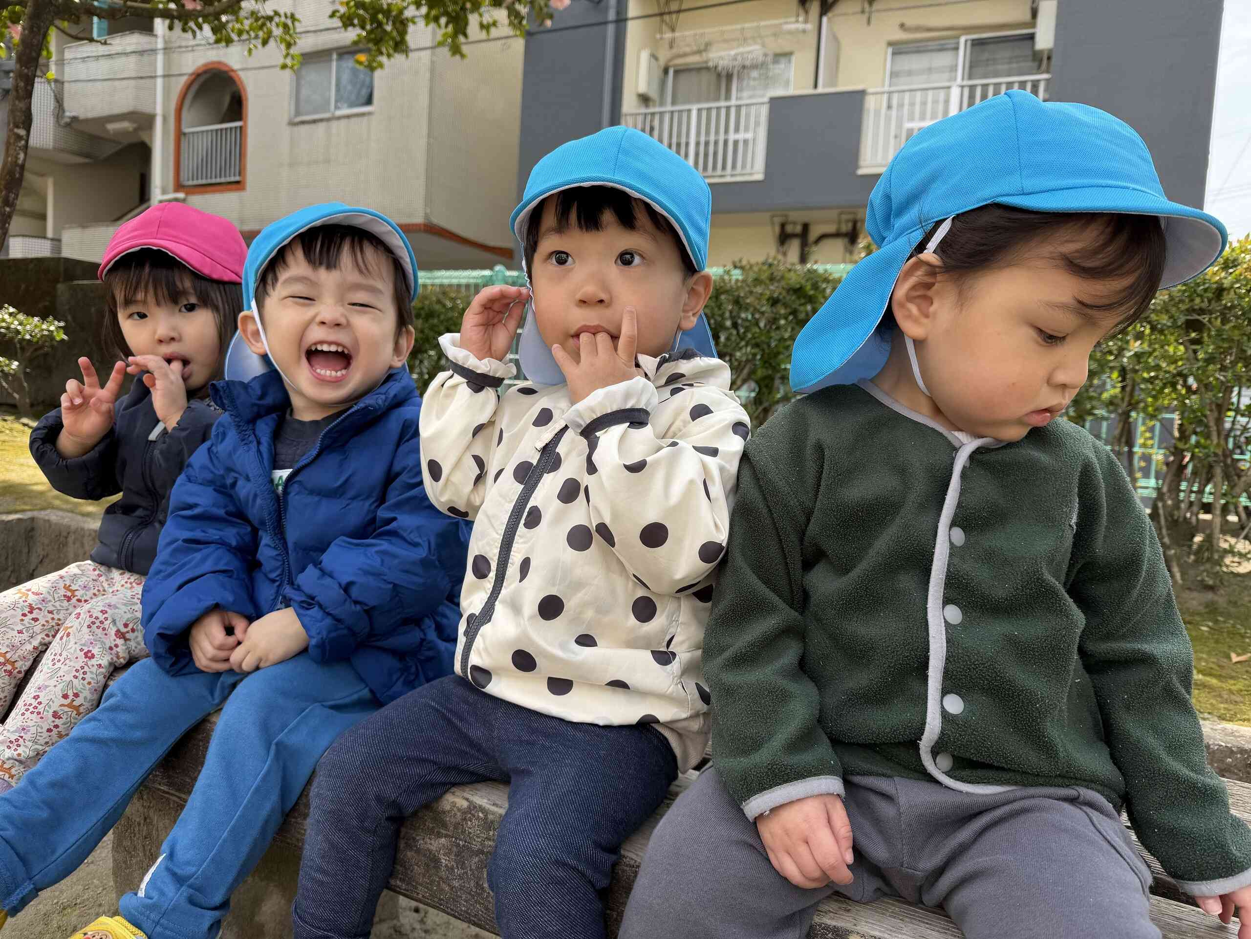 公園へ行きました♪