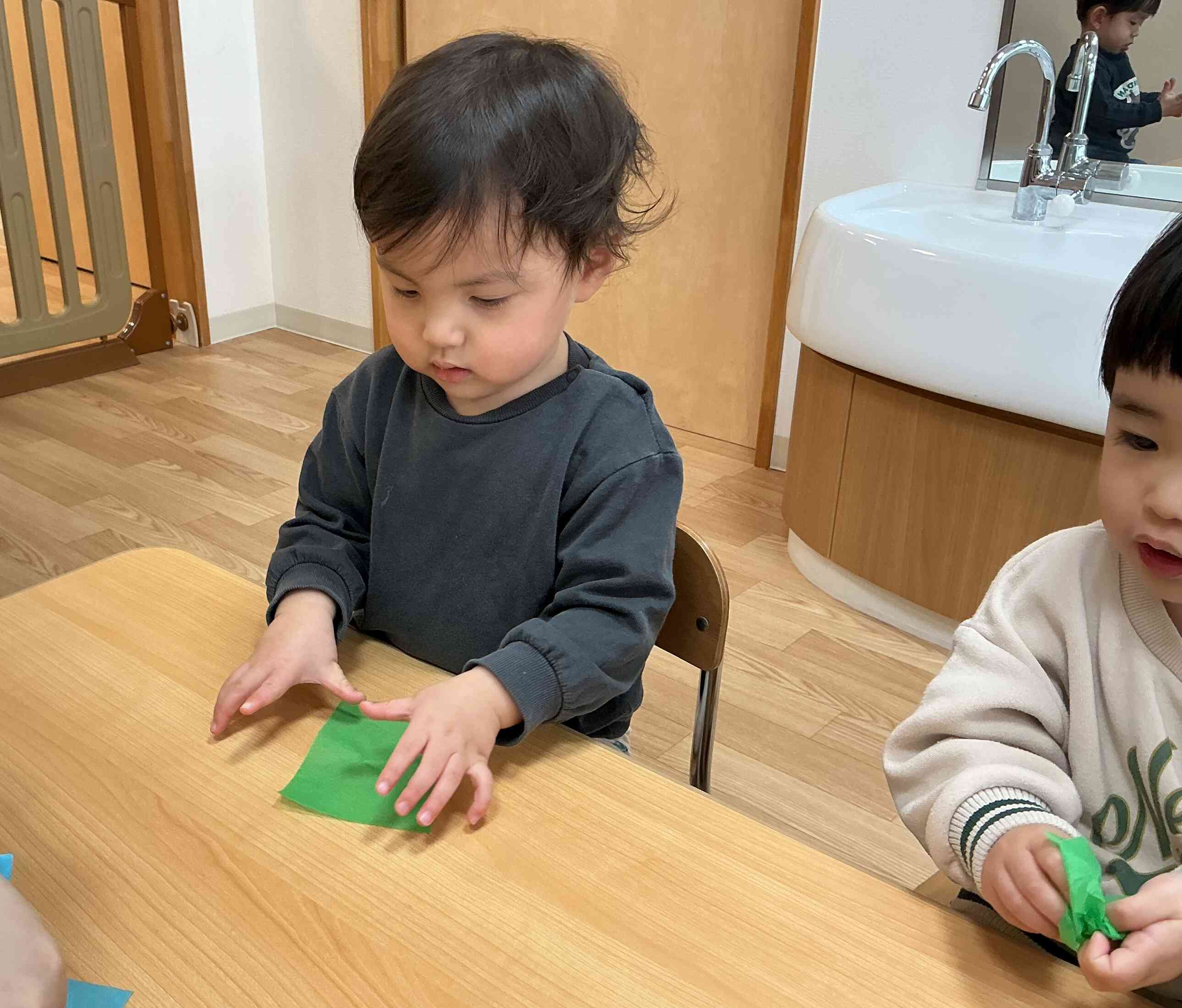 集中しています!(^^)!