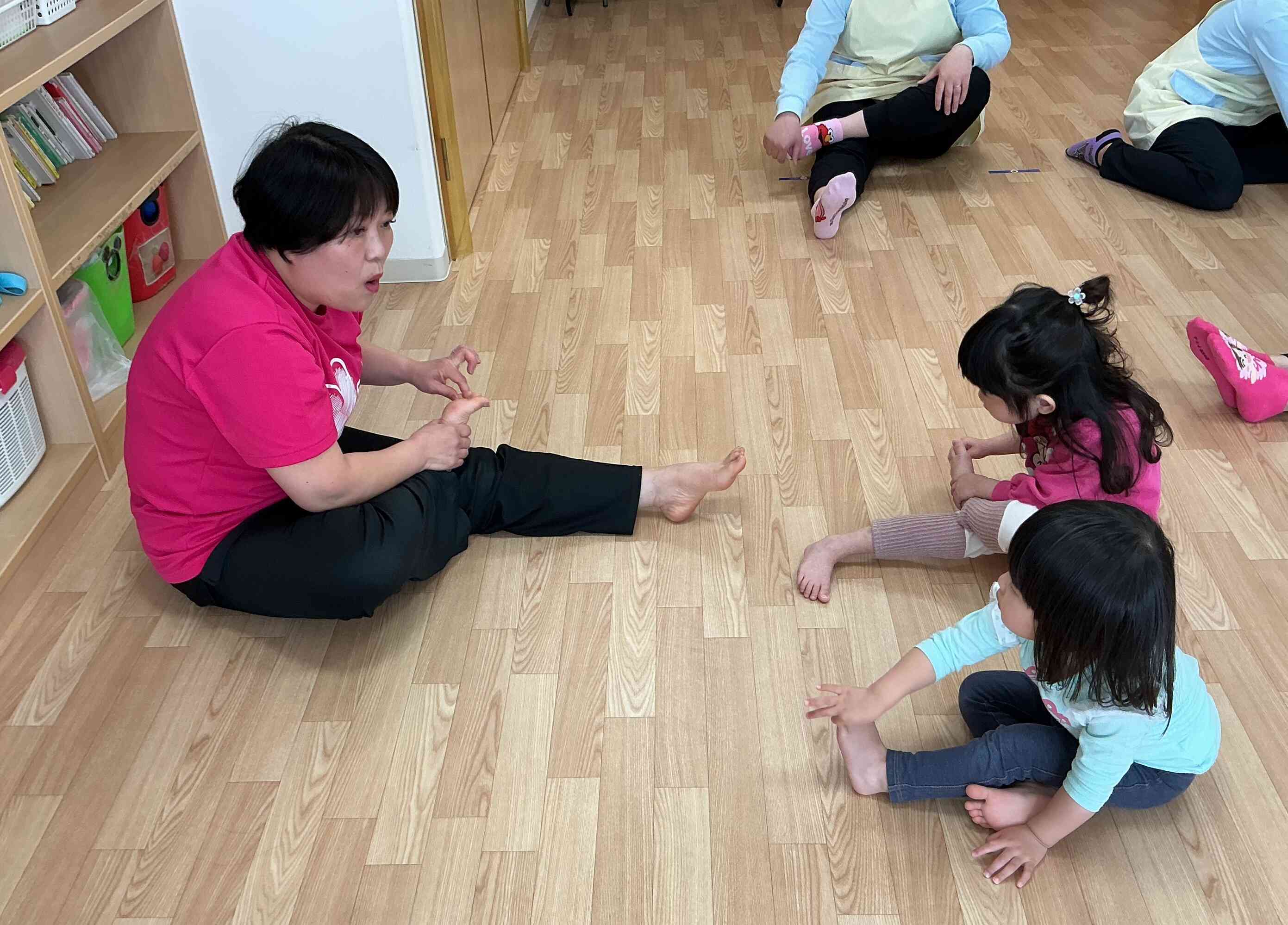 体操教室をしました☆