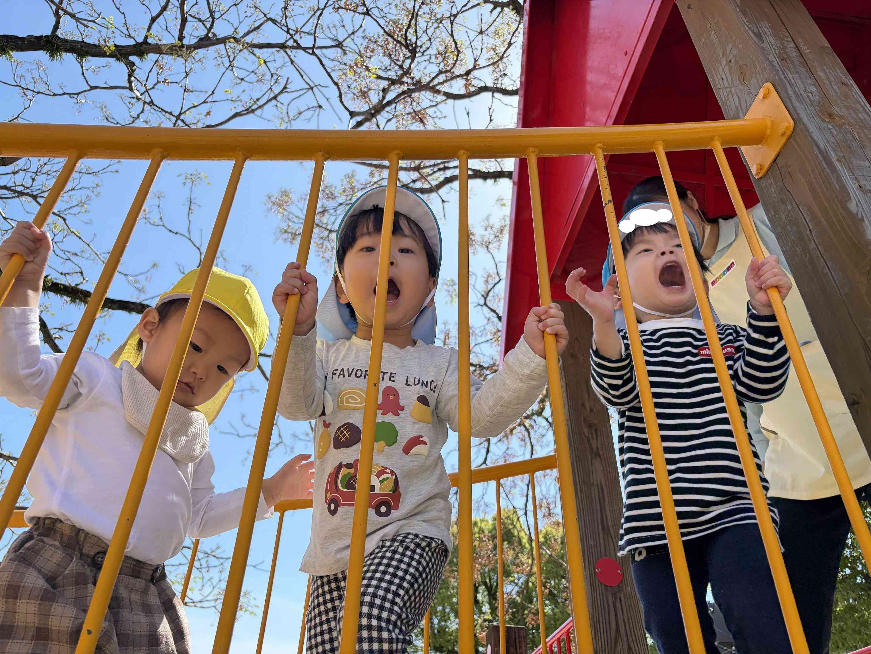 公園に行きました☆