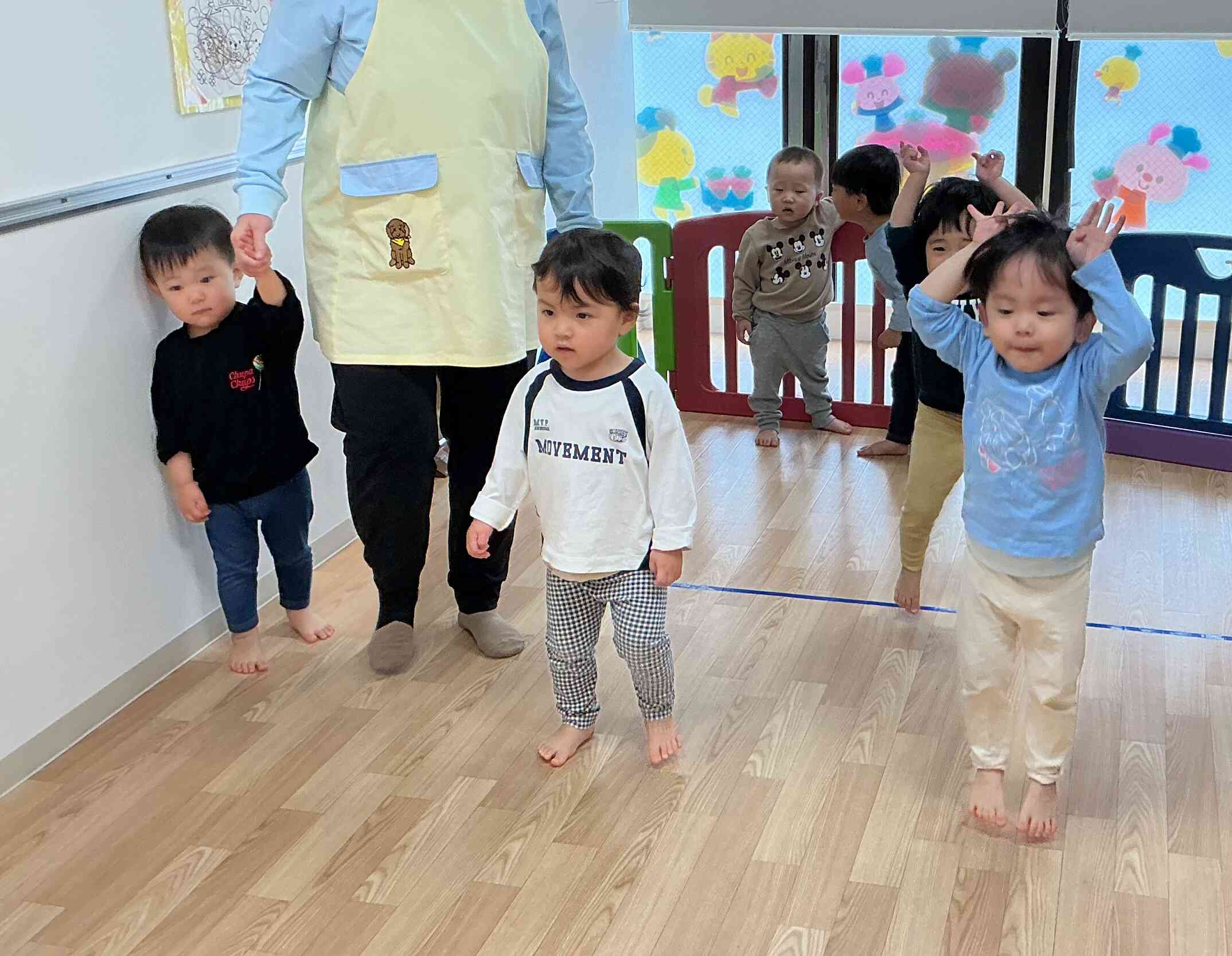 リズムあそびをしました☆②