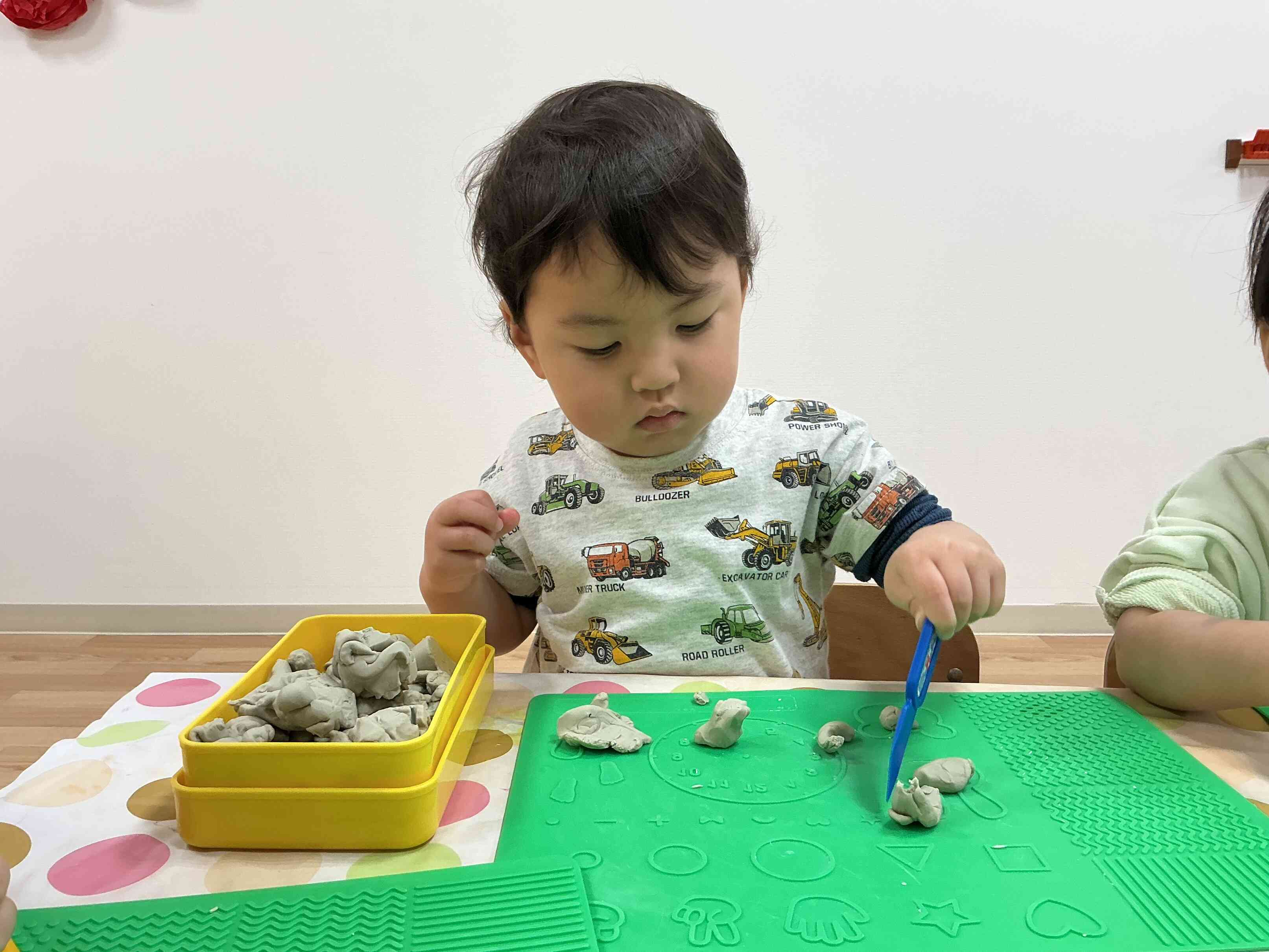 粘土あそびをしました☆