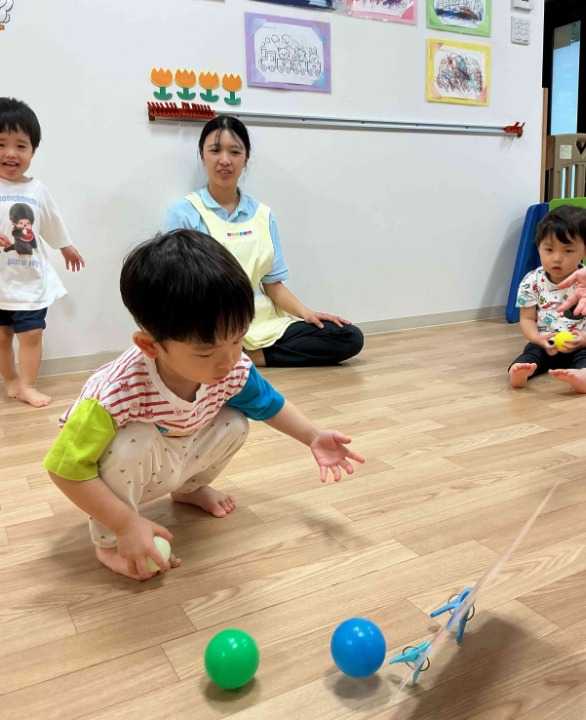 今月も英語あそびを楽しみました☆
