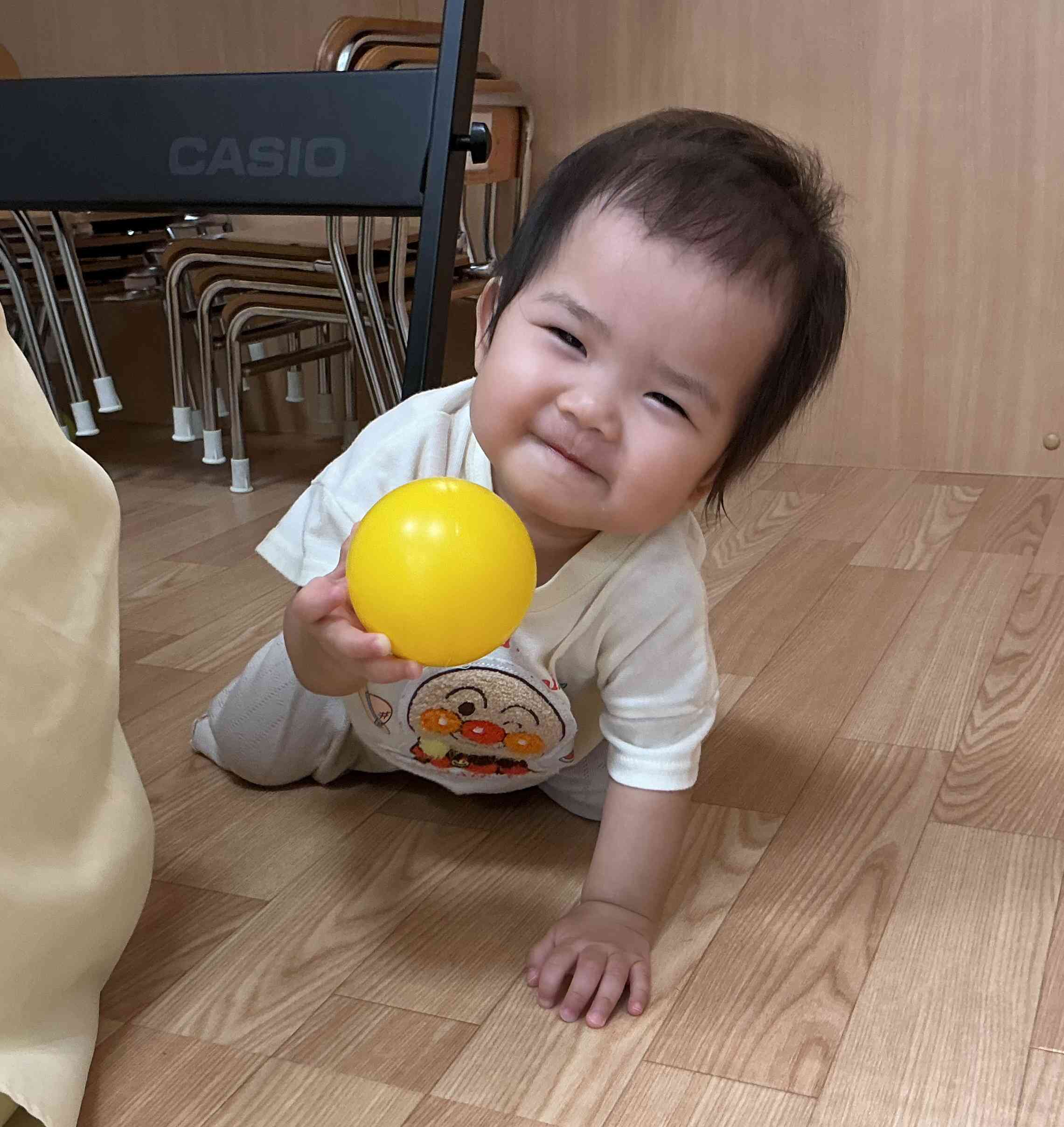 今朝のひよこ組の様子♪