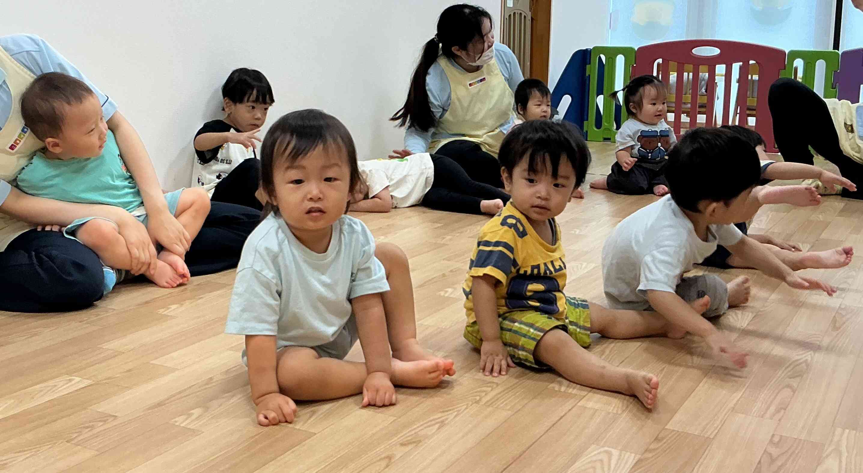 体操教室2♪