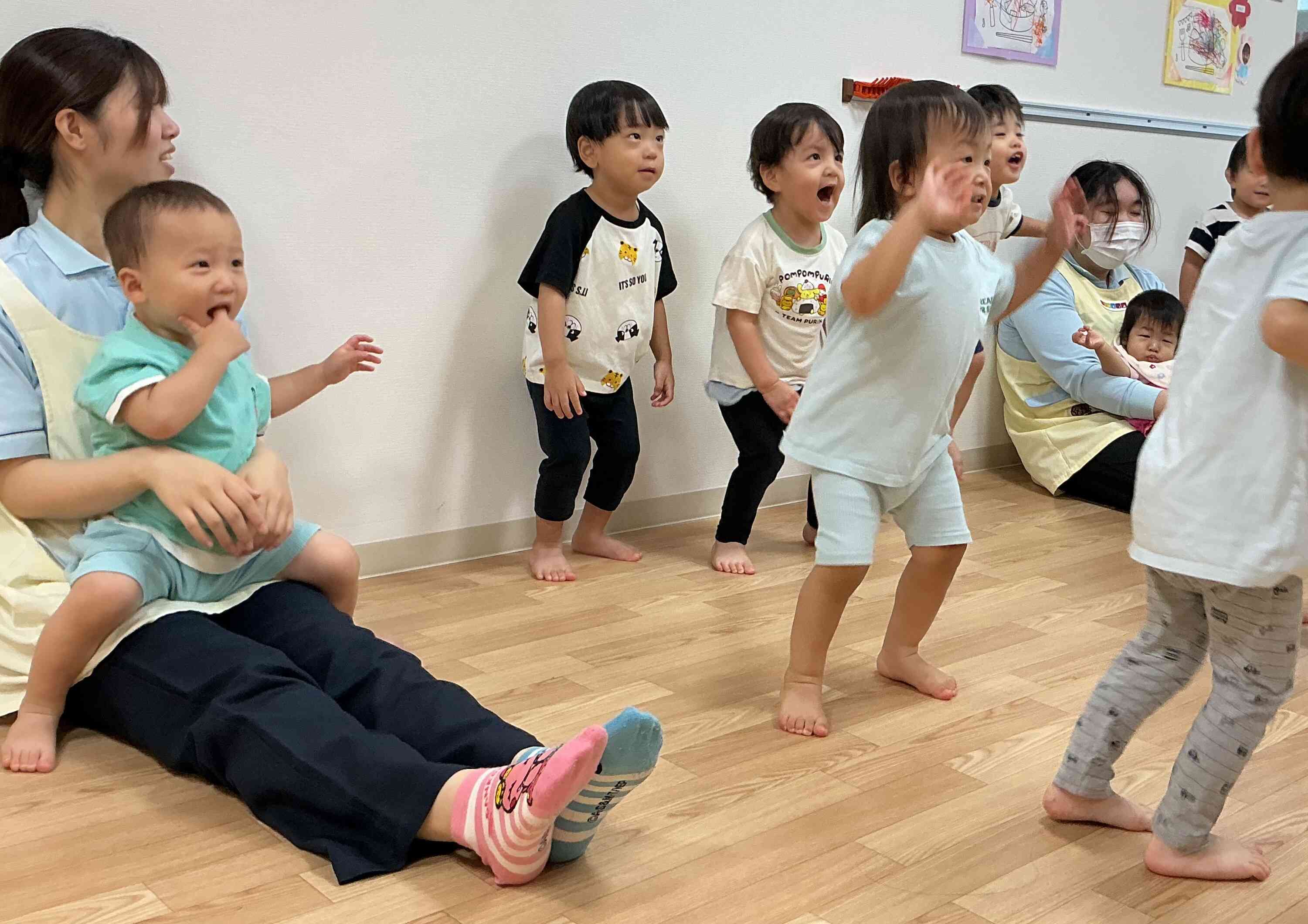 体操教室をしました♪
