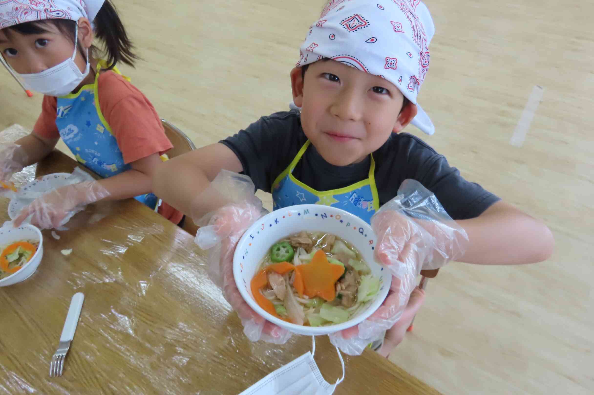 そうめんにトッピングをしよう!