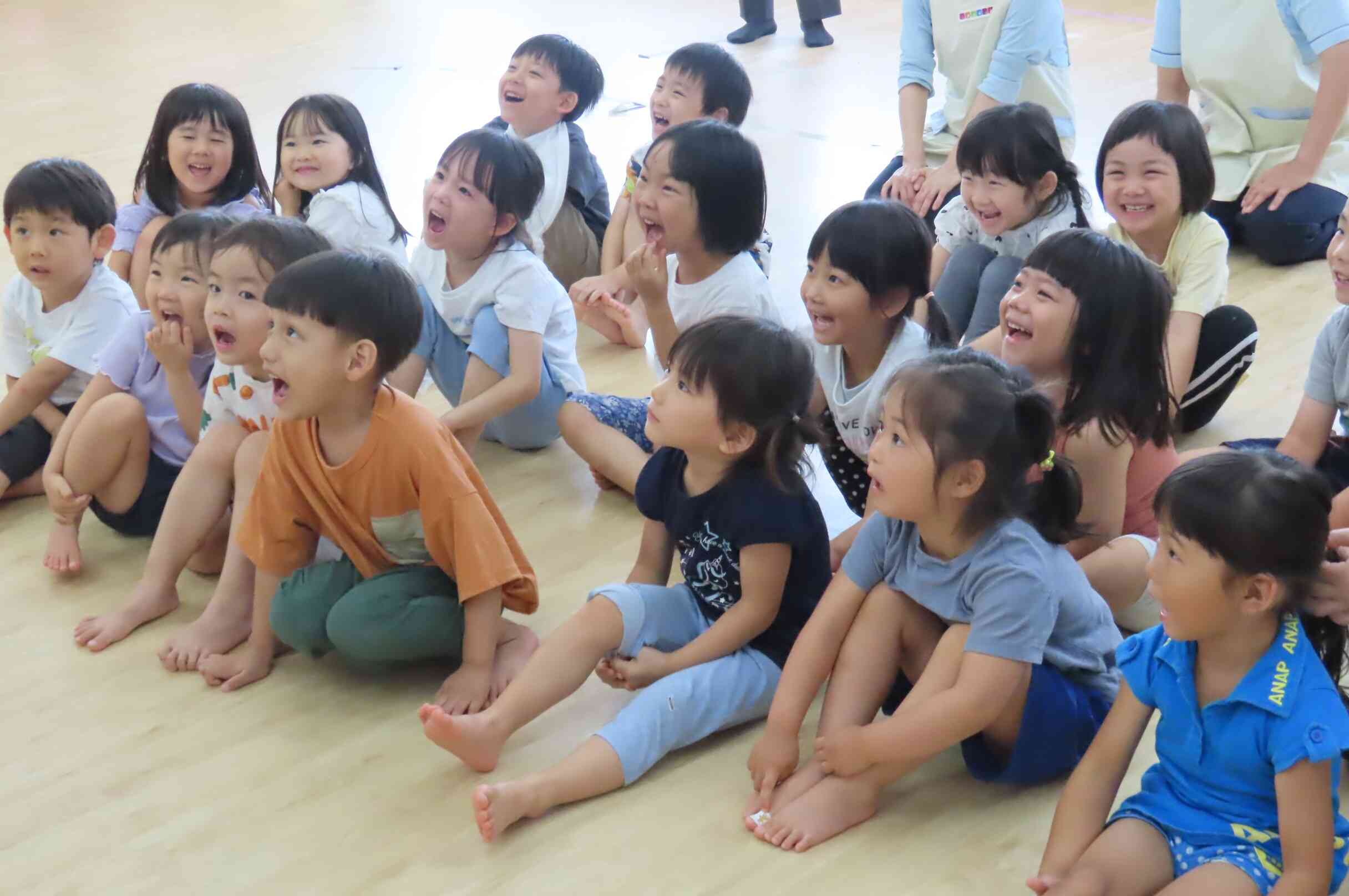 大声をだす練習！「助けて〜！！」