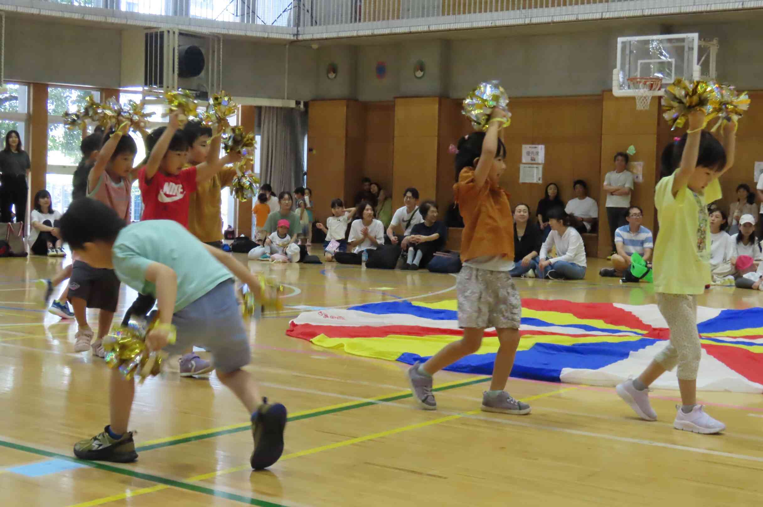 ダンスもたくさん練習したよ！