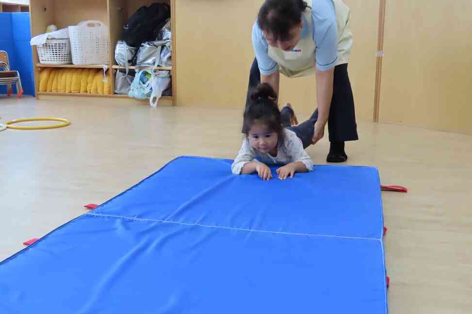 新しい種目に挑戦