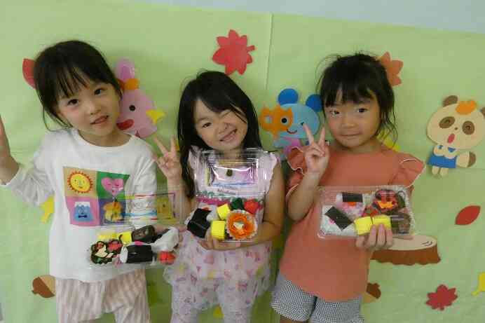 自分だけのお弁当が完成!