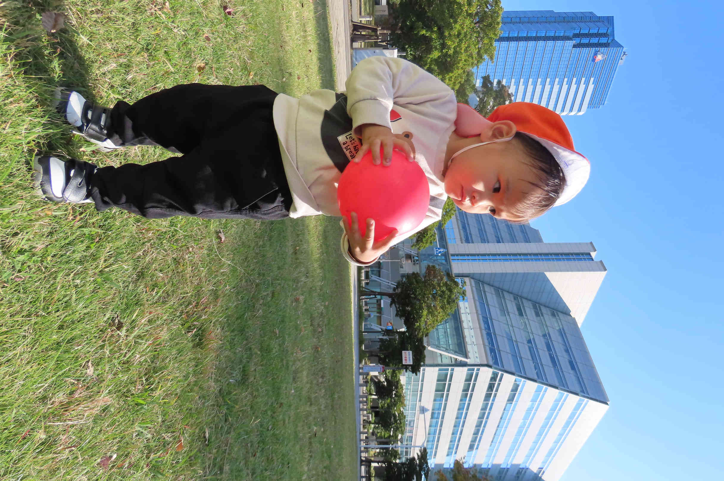 ぼくのボール！