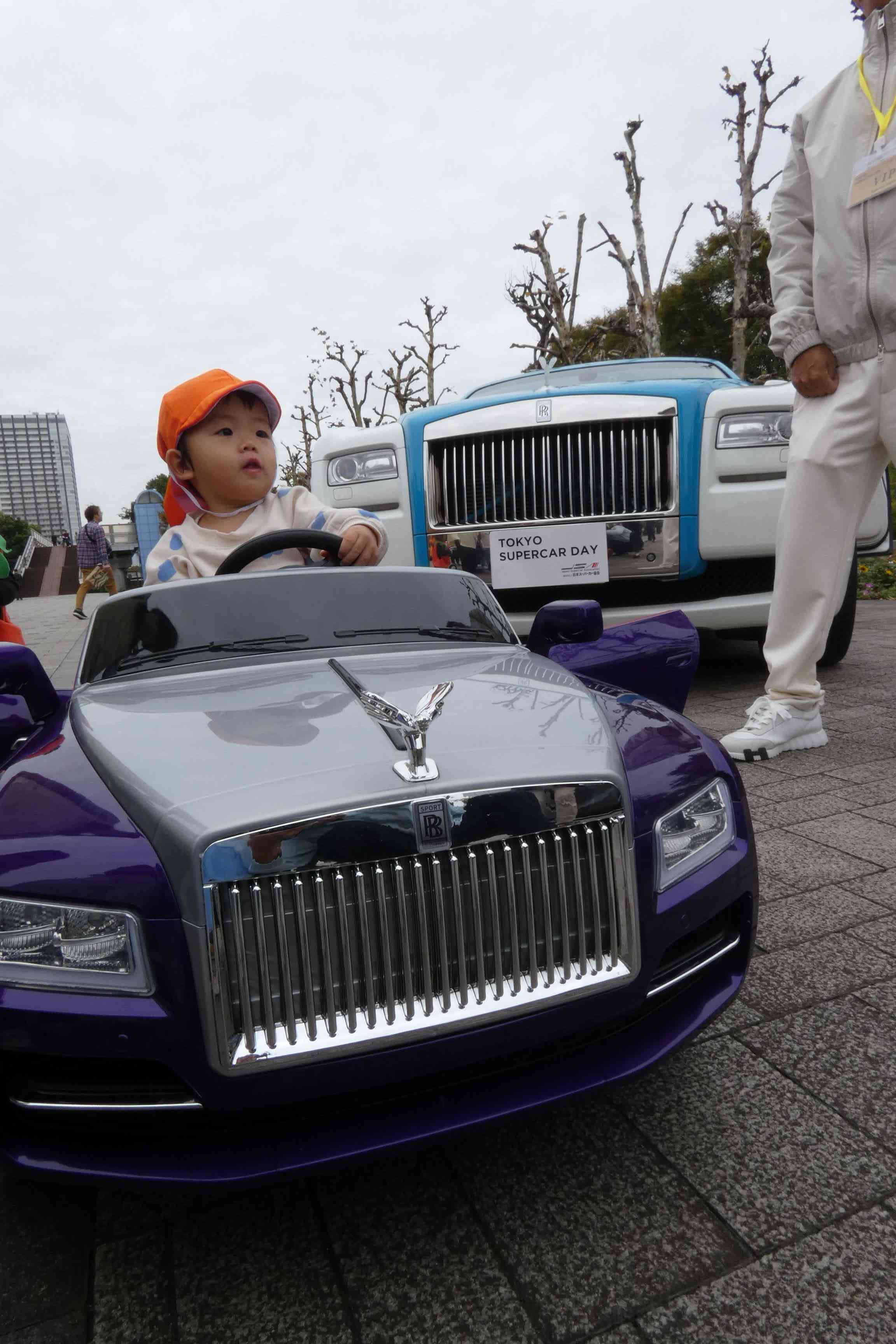 車に乗せてもらったよ