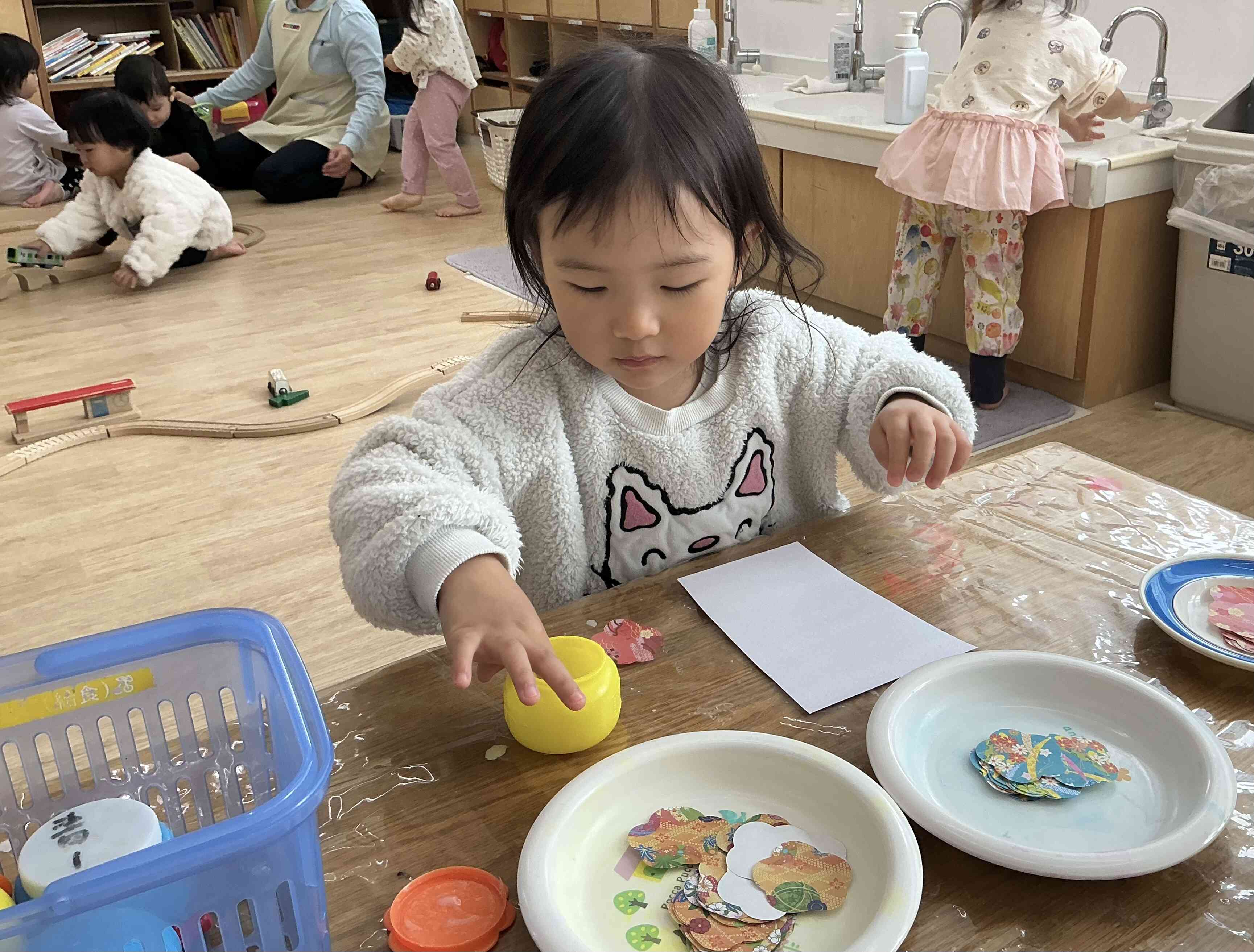 糊の使い方も上手になったよ