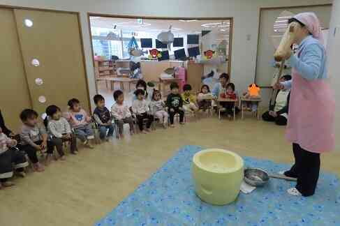 おもちつき(未満児 0・1・2歳児)