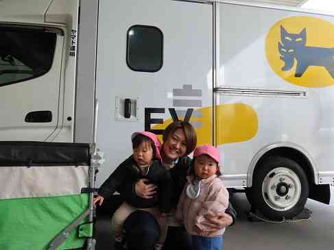 宅配車の乗車体験も！