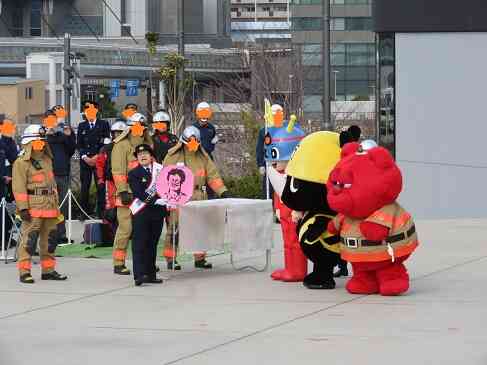 春の火災予防運動　IN TOYOTA ARENA TOKYO（全園児）
