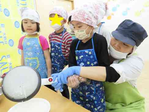 生地・クリーム作りに挑戦