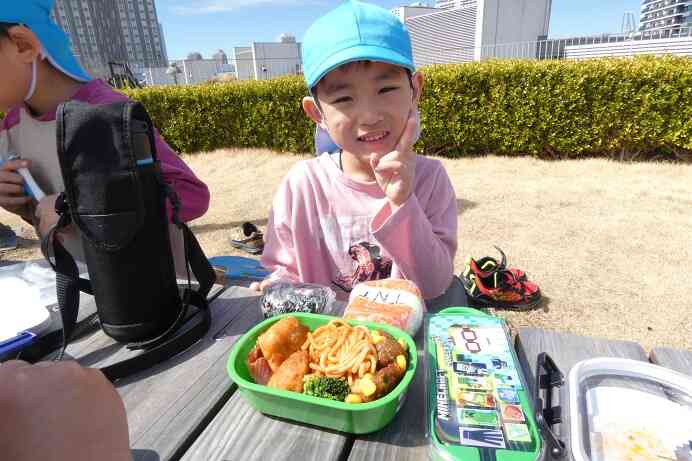 お待ちかねのお弁当
