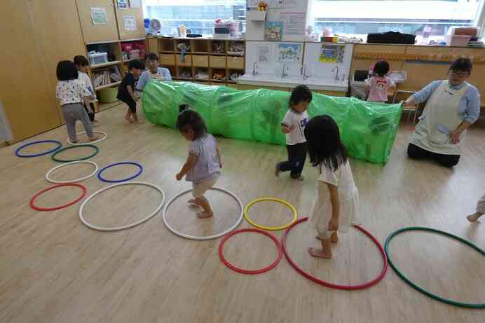 室内遊び(りす組・2歳児)