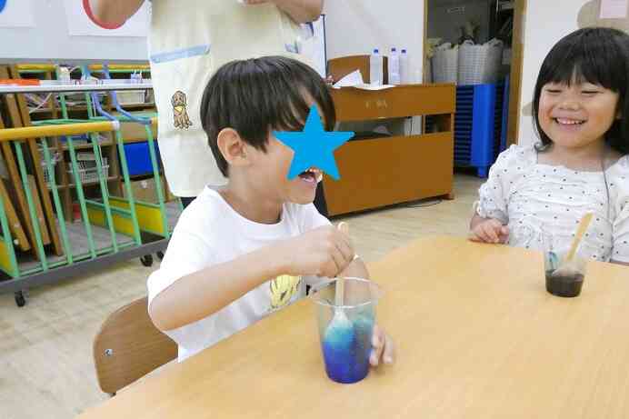 スライム作り（以上児組　3・4・5歳児）