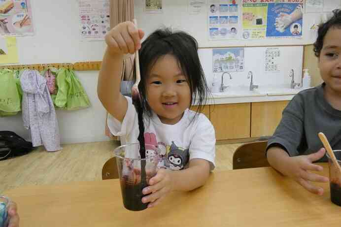 色の変化を観察