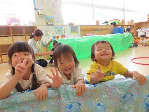 運動遊び(りす組 2歳児)