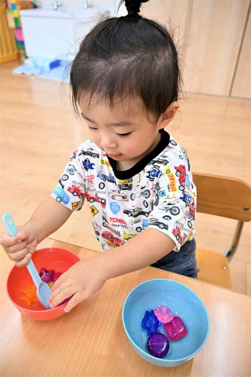 お手ても使って♪