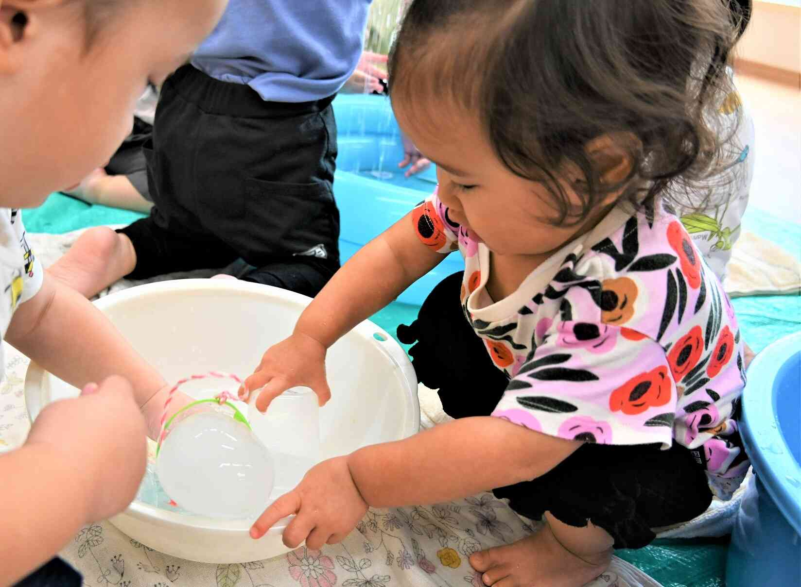 氷のたまご☆冷たそう！
