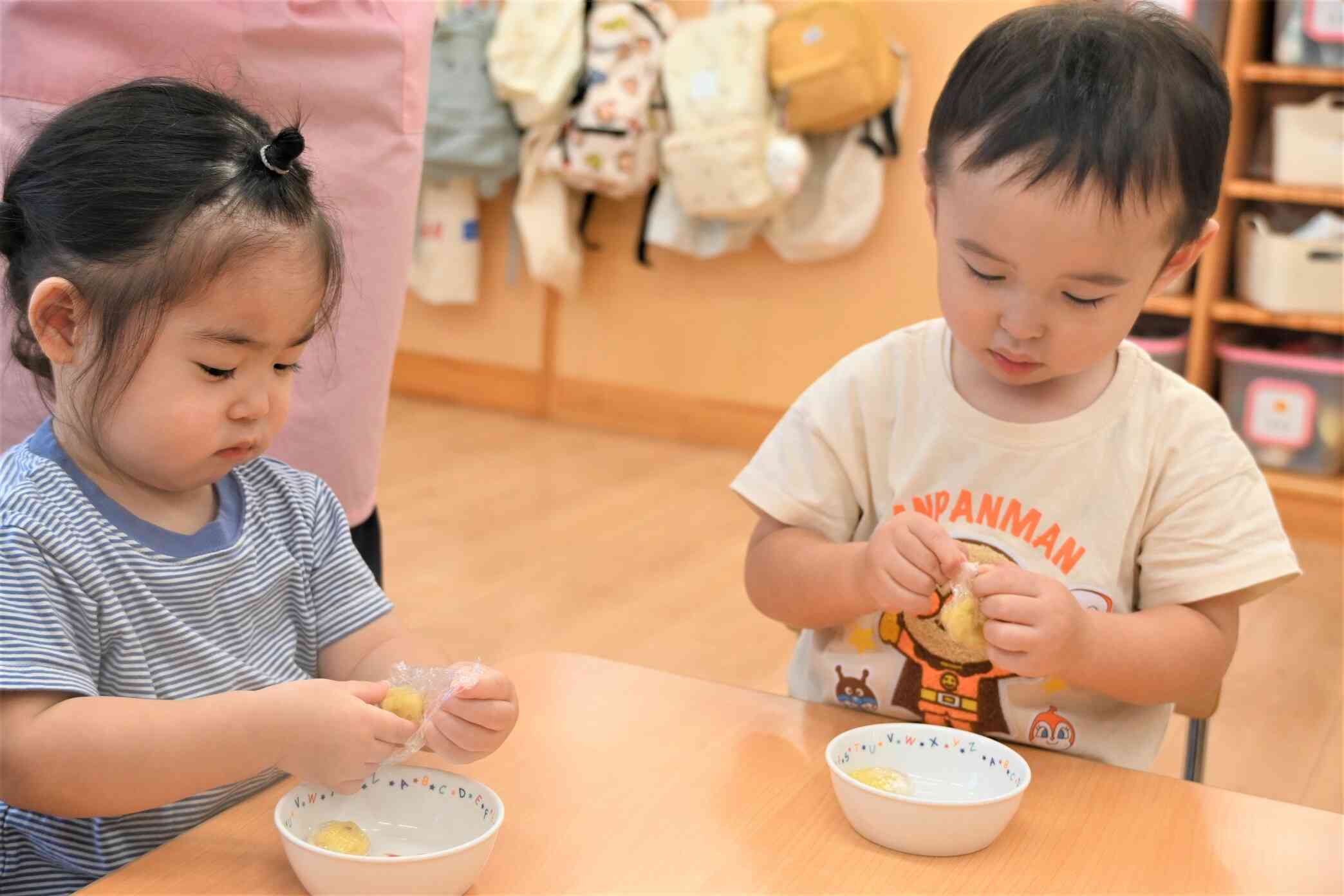 ころころ団子を丸めたよ♪