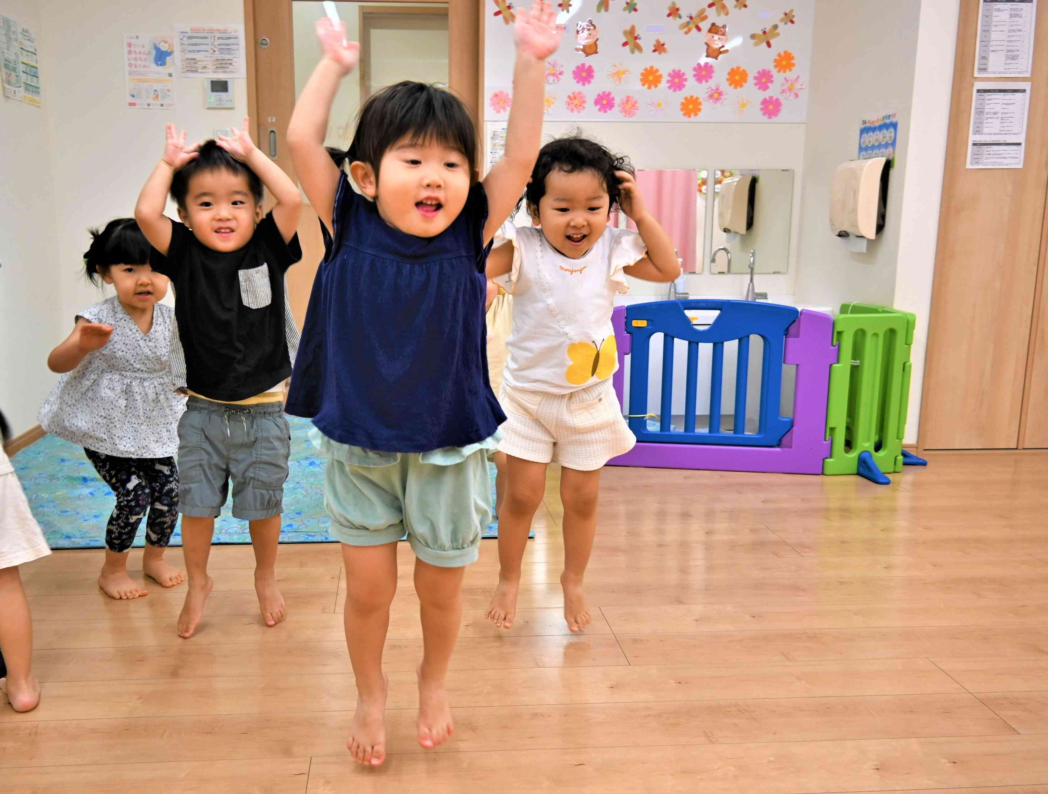 運動遊び☆うさぎぐみ