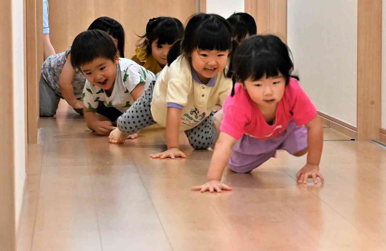 はいはいのスピードも速くてびっくりしました！