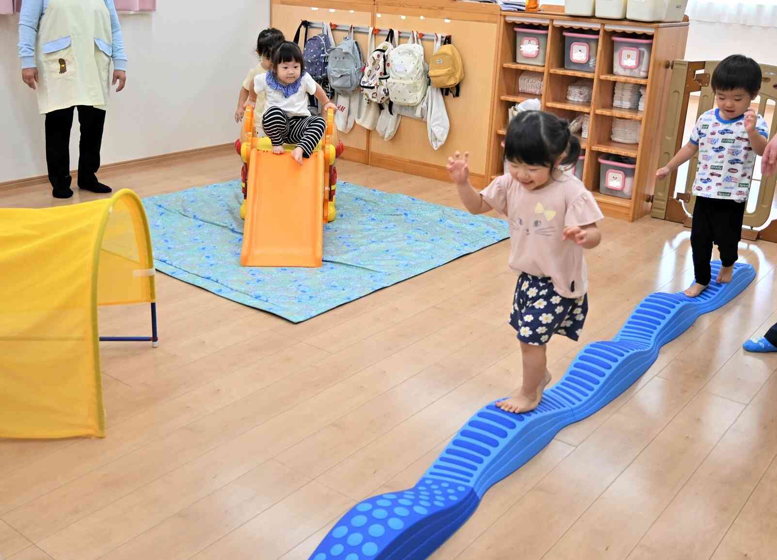 サーキット遊び☆うさぎぐみ