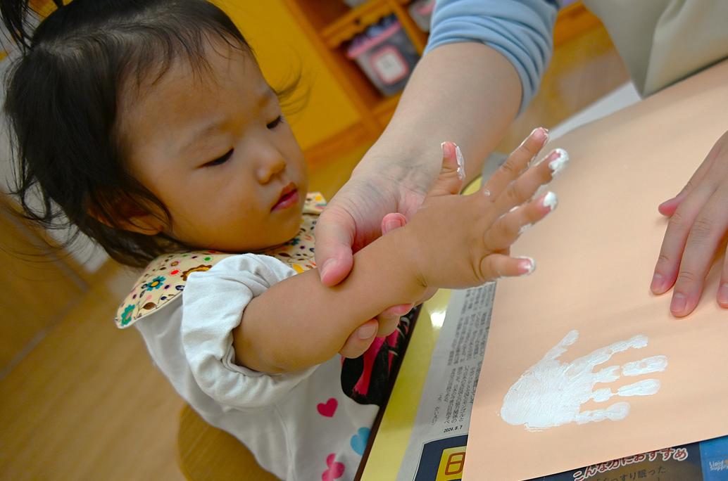 手形スタンプ☆