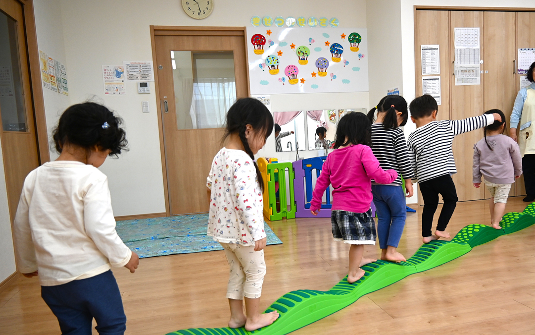 運動遊び☆うさぎぐみ