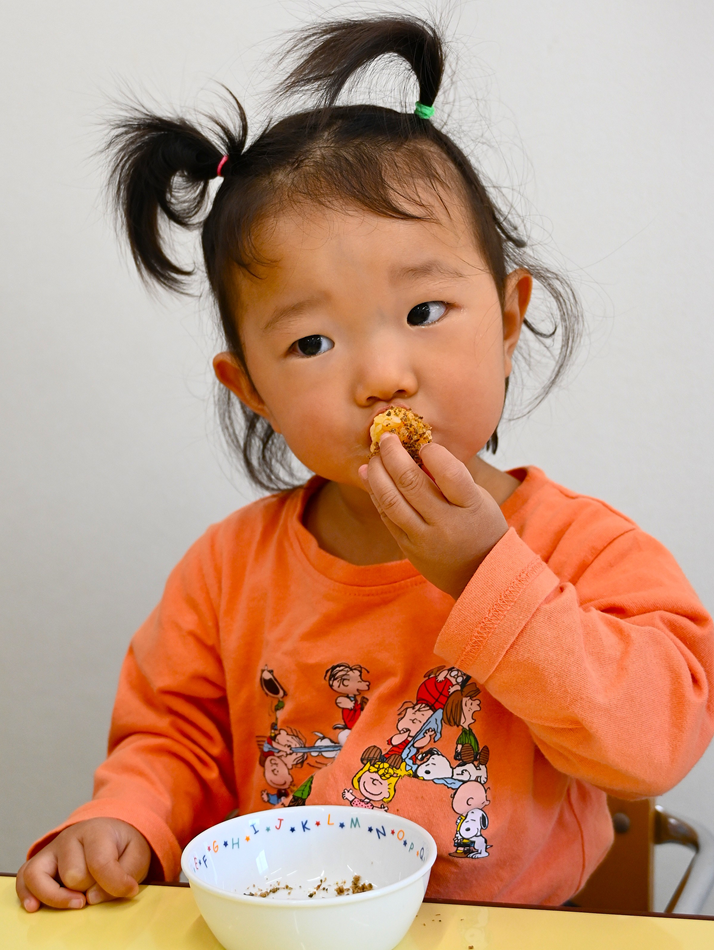 ぱくっ♡おいしいね~