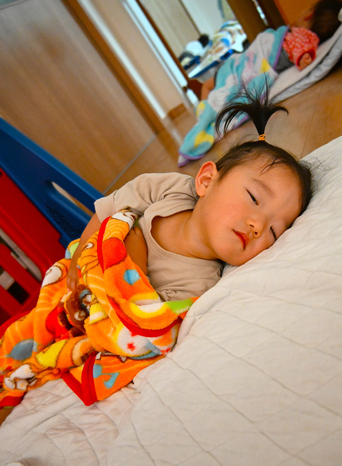 たくさん遊んだ後は…