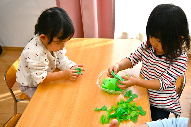 みんなでたくさん作ったよ♪