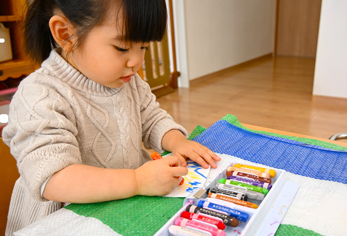 カラフル頭の鬼さんです☆