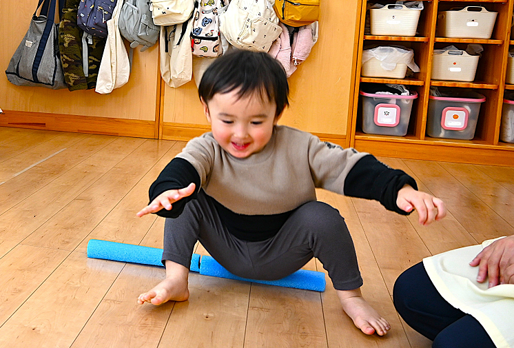 尻もちついちゃった^^