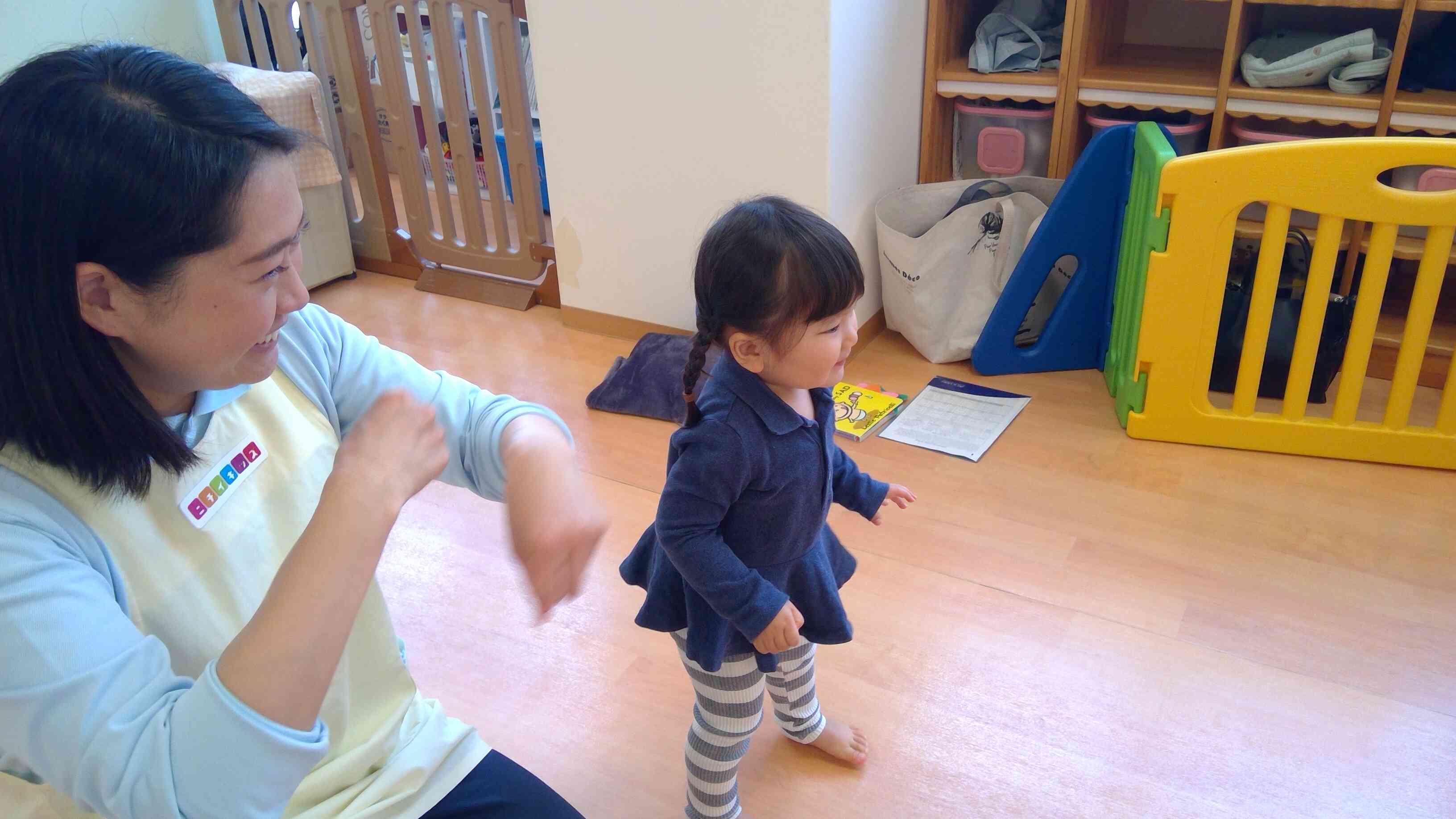 身体を動かすの楽しいね♪